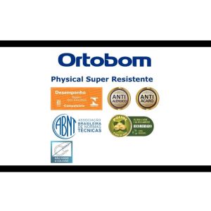 Colchão Physical Super Resist Casal (138x188x17) - Ortobom