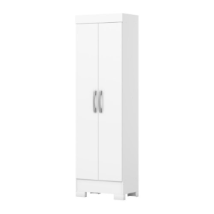 Armário Multiuso 02 Portas 03 Prateleiras B387 Cinamomo Off White - Henn - Briz Branco