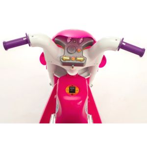 Moto Eletrica Infantil Meninas Gp Raptor Super Girl