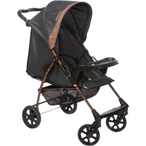 Carrinho de Bebe Romano Preto Cobre PTC - Galzerano 1035PTC