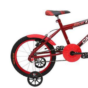 Bike Aro 16 Racer Kids C/ Cesta e Rodinha - Cairu