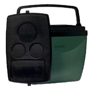 Caixa Térmica 34 Litros Preto/Verde - MOR