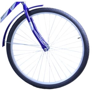 Bicicleta Aro 26 Masculina Barra Circular Freio no Pé Potenza Azul