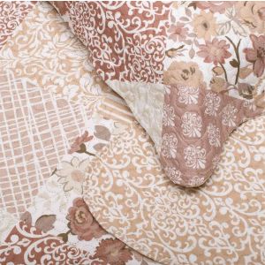 Colcha Queen Size em Matelassê com Dois Porta Travesseiros Buettner Essency